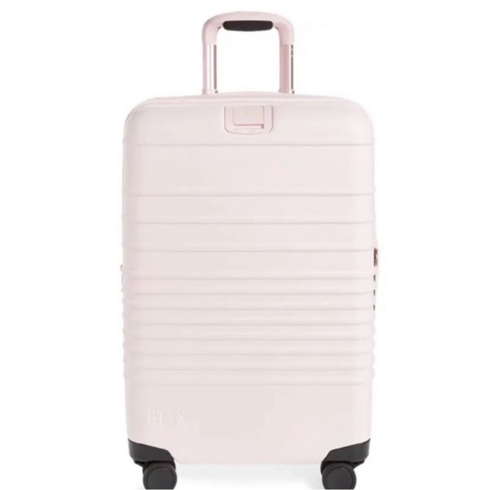 NWT BEIS Sakura Pink Carry-On Roller Luggage